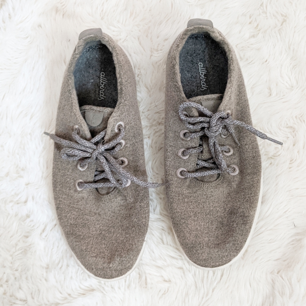 Allbirds Men's Wool Runners Running Sneakers 9 - Picture 2 of 6